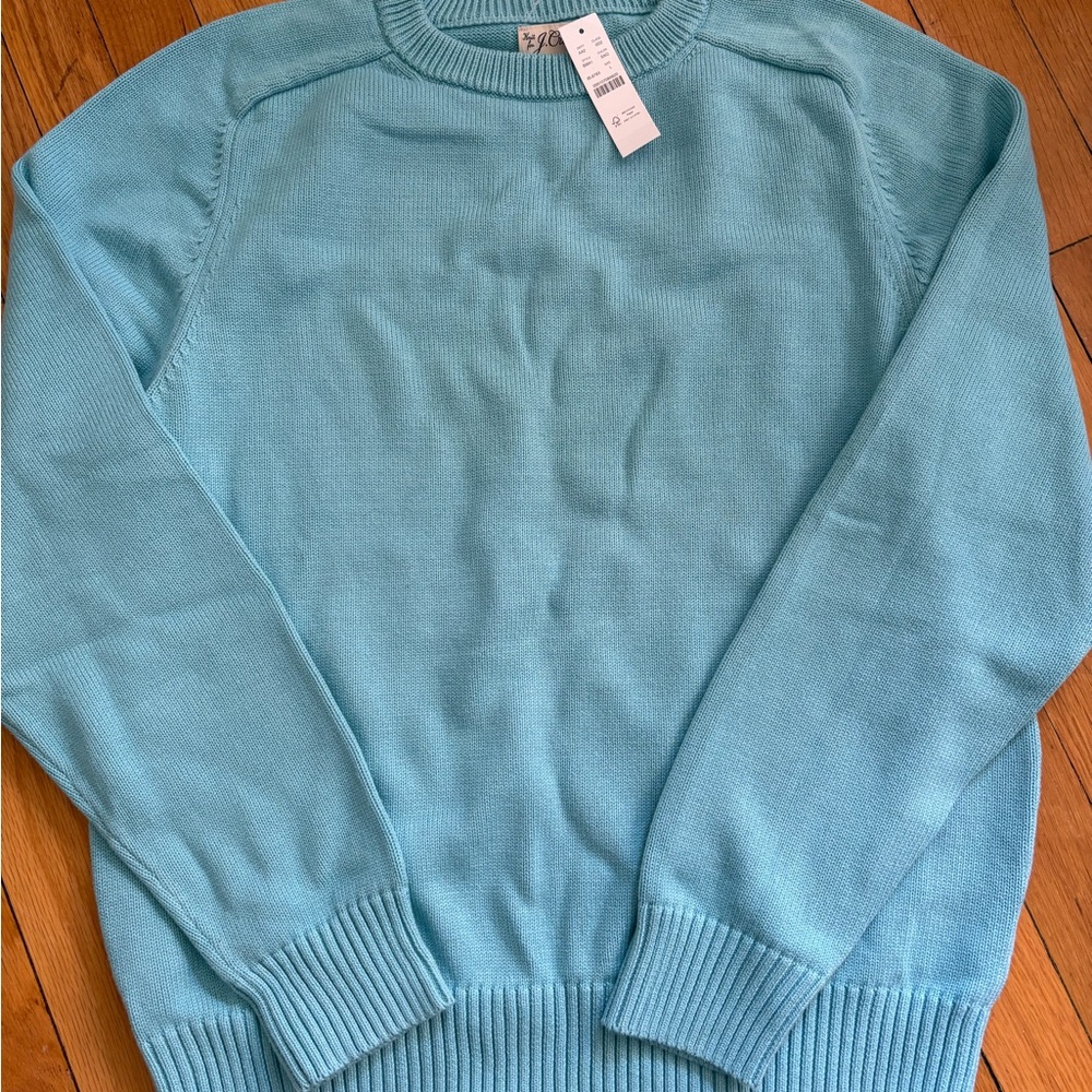 J. Crew heritage cotton crewneck sweater